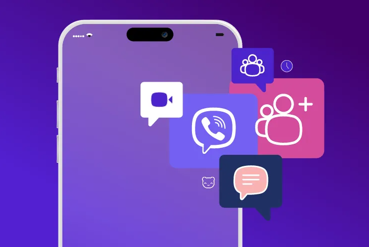 End-to-end encryption concept